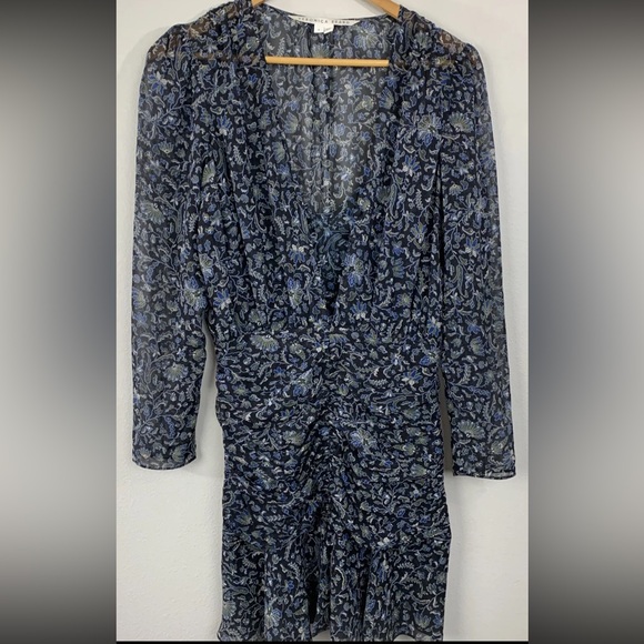 Veronica Beard Rosalie Vine rushed dress, 6 - Picture 6 of 13